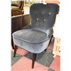 Image 1 : CHARCOAL GREY ACCENT CHAIR