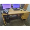 Image 2 : PAIR OF LARGE OFFICE DESKS
