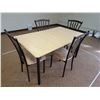 Image 1 : TABLE AND 4 CHAIR SET