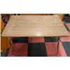 Image 1 : VINTAGE KITCHEN TABLE 38"X30" - 1 LEAF 9 1/2"
