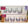 Image 1 : LONGCHAMP CRYSTAL GOBLETS 10 3/4 OZ - 2 SETS OF 4