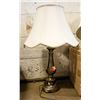 Image 1 : VINTAGE BRASS COLOURED TABLE LAMP