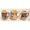 Image 1 : CERAMIC BEER STEIN COLLECTION-10 STEINS-1 MUSICAL