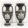 Image 2 : PAIR OF VINTAGE VASE WITH GREEK DESIGN