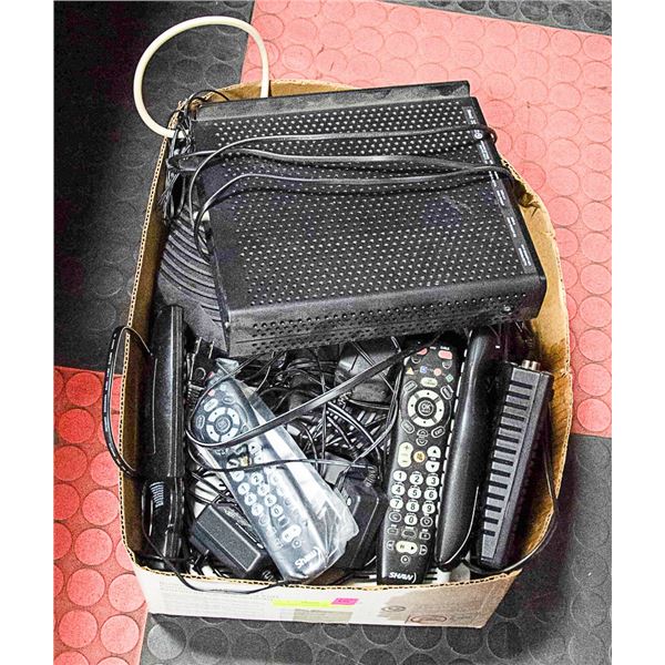 ASSTD SHAW CABLE BOXES PVR MODEM ROUTER REMOTE