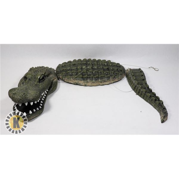 ALLIGATOR- ADD CURRENT FOR SWIMMING ACTION