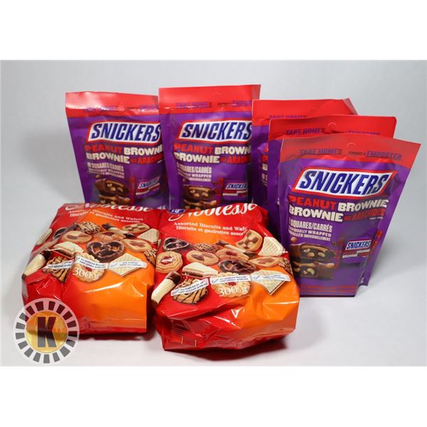 BAG OF ASSORTED JUNK FOOD