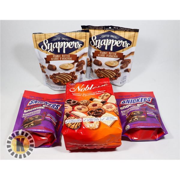 BAG OF ASSORTED JUNK FOOD