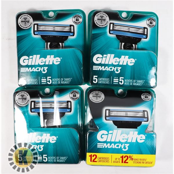 BAG OF REPLACEMENT RAZOR HEADS