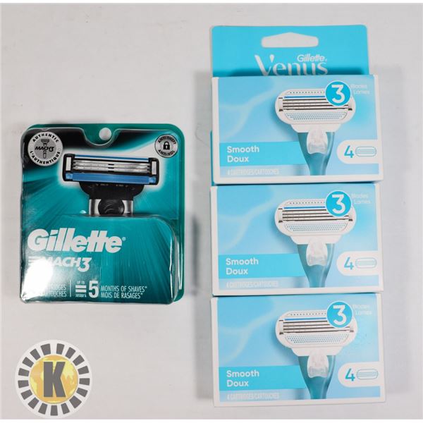 BAG OF REPLACEMENT RAZOR HEADS
