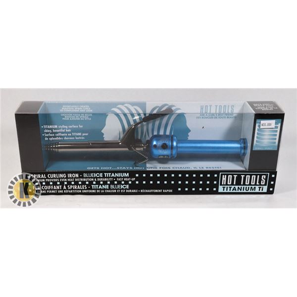 HOT TOOLS Ti SPIRAL CURLING IRON