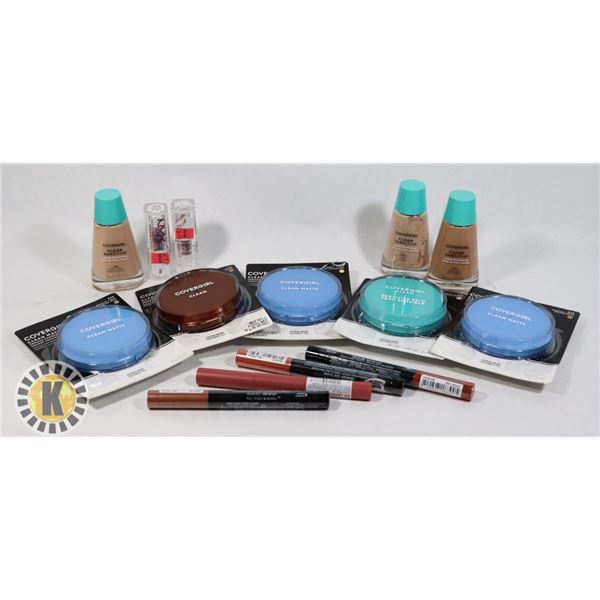 BAG OF ASSORTED COSMETICS AND BEAUTY ITEMS