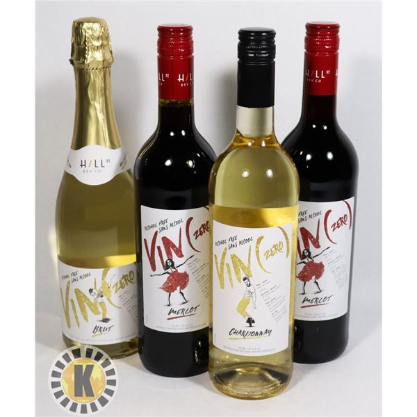 BOX OF NON ALCOHOLIC WINE