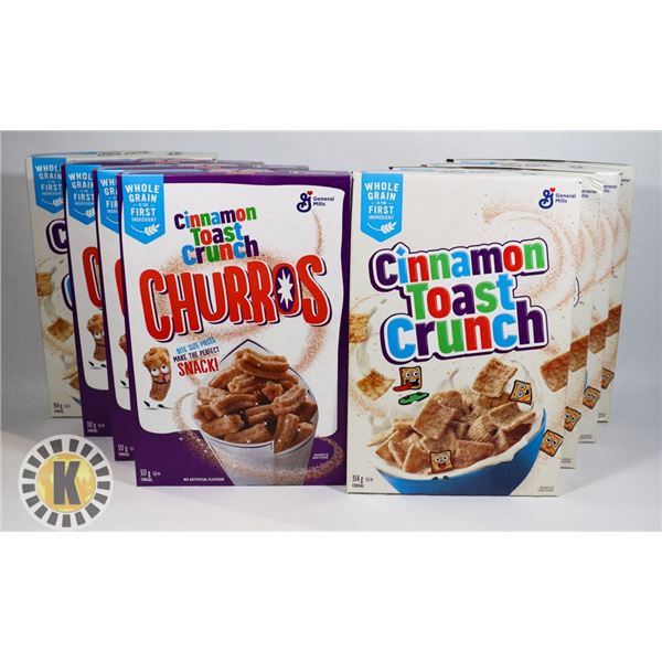 BOX OF CINNAMON TOAST CRUNCH