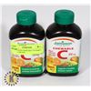 Image 1 : 2 JAMIESON CHEWABLE VITAMIN C 500MG 120CAPS
