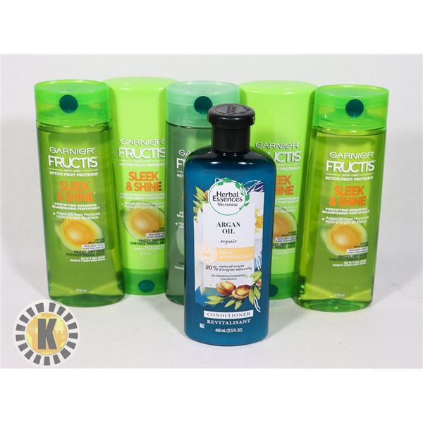 BAG OF HAIR PRODUCTS