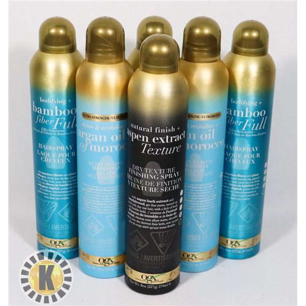 BAG OF HAIR PRODUCTS