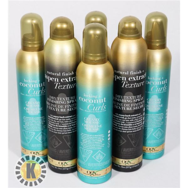 BAG OF HAIR PRODUCTS