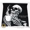 Image 1 : NEW SKULL/COFFEE THROW PILLOW CASE