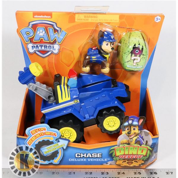 NEW PAW PATROL DINO RESCUE, CHASE AND DELUXE