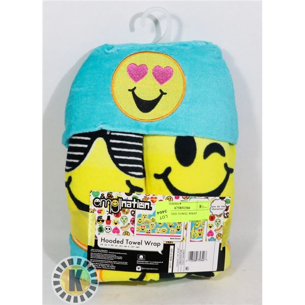 NEW HOODED TOWEL WRAP
