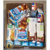 Image 1 : BOX OF ASSORTED JUICE AND MORE