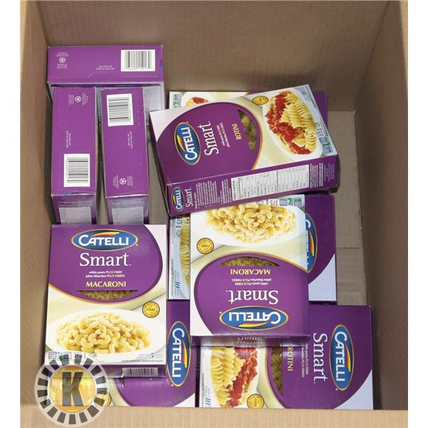 BOX OF CATELLI PASTA