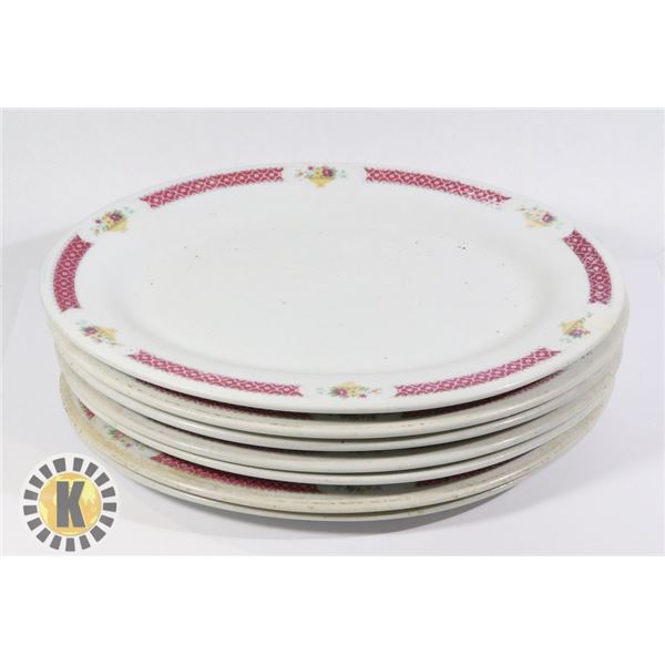 7 LARGE PLATES