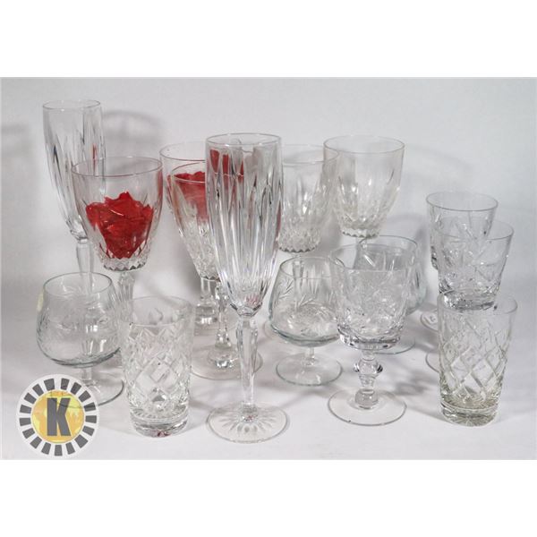 ASSORTED GLASSES