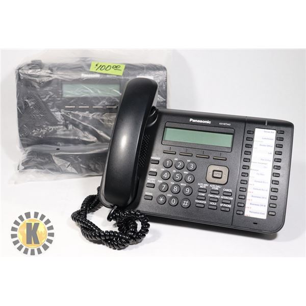2 PANASONIC KX-NT543 IP PROPRIETARY TELEPHONE