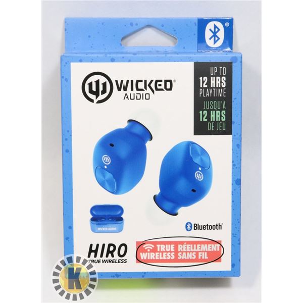 WICKED AUDIO HIRO TRUE WIRELESS HEADPHONES