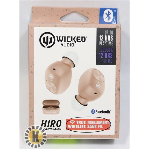 WICKED AUDIO HIRO TRUE WIRELESS HEADPHONES