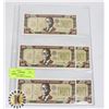 Image 1 : 5 BANKNOTES LIBERIA CONSECUTIVE SERIAL NUMBERS