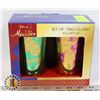Image 1 : NEW SET OF DISNEY ALADDIN DRINK GLASSES
