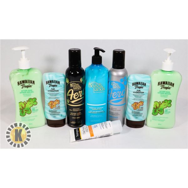 BAG OF SUNSCREEN AND MORE