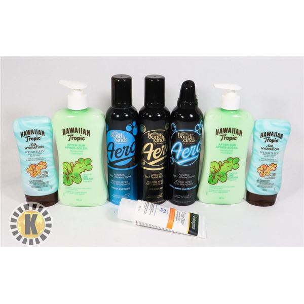 BAG OF SUNSCREEN AND MORE