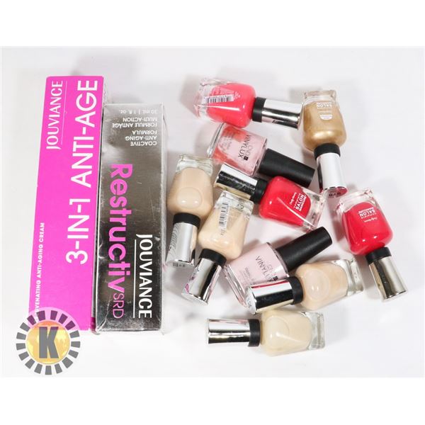 BAG OF NAIL POLISH AND MORE