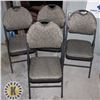 Image 1 : LOT OF 4 FOLDING CHAIRS