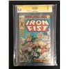 Image 1 : IRON FIST #14 (CGC SIGNATURE SERIES w/ STAN LEE) MARVEL COMICS 1977