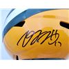 Image 2 : DAVANTE ADAMS SIGNED GREEN BAY PACKERS FULL-SIZE SPEED REPLICA HELMET (BECKETT COA)