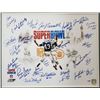 Image 2 : 1968 New York Jets Super Bowl III Champions Autographed Framed 16x20 Photo 25 Total Signatures (PSA)