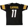 Image 1 : Pittsburgh Steelers Chase Claypool Autographed Black Jersey (Beckett Witnessed)
