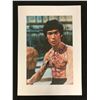 Image 1 : BRUCE LEE SIGNED FRAMED 8X10 PHOTO (RA COA)