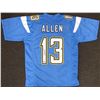 Image 2 : Los Angeles Chargers Keenan Allen Autographed Powder Blue Jersey (Beckett Witnessed)