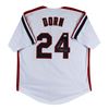 Image 1 : Corbin Bernsen Major League "Dorn" Signed White Pro Style Jersey BAS
