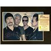 Image 2 : MULTI-SIGNED U2 8X10 PHOTO (RA COA)