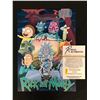 Image 2 : CAST SIGNED RICKY & MORTY 8X10 PHOTO (RA COA)