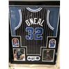 Image 1 : Shaquille O'Neal Signed 34x42 Custom Framed Jersey Display (JSA COA)