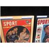 Image 2 : VINTAGE SPORT MAGAZINE LOT FRAMED