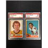 Image 1 : 1974 O-PEE-CHEE GRADED HOCKEY CARD LOT